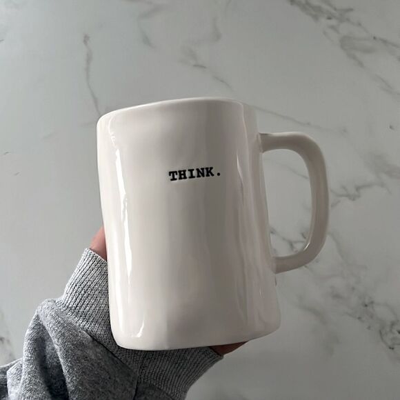 RAE DUNN Mug Think  - Picture 1 of 4
